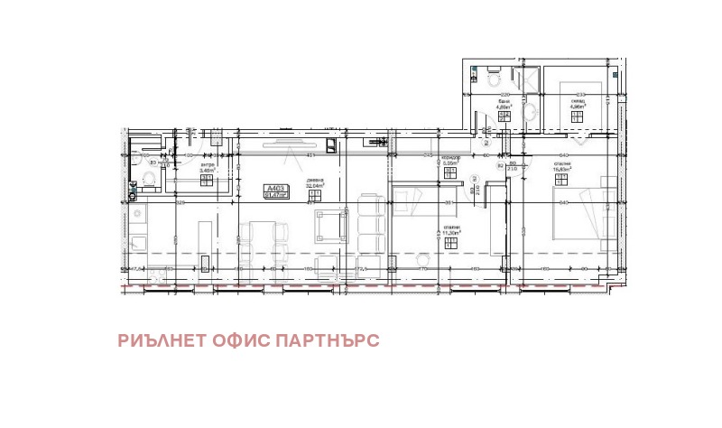 Продава 3-СТАЕН, гр. София, Малинова долина, снимка 2 - Aпартаменти - 49178874