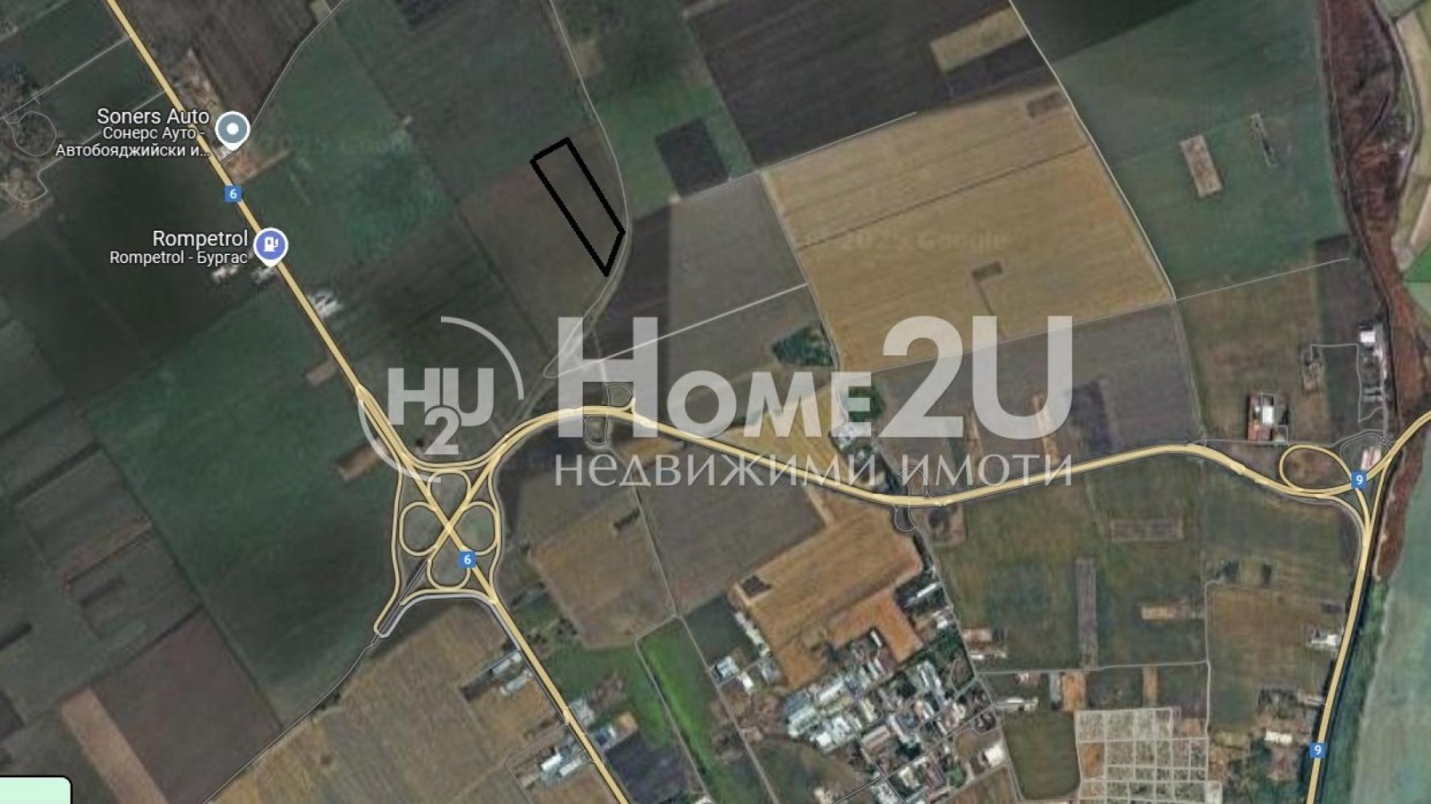 Продава ПАРЦЕЛ, гр. Бургас, Пети километър, снимка 2 - Парцели - 54677248