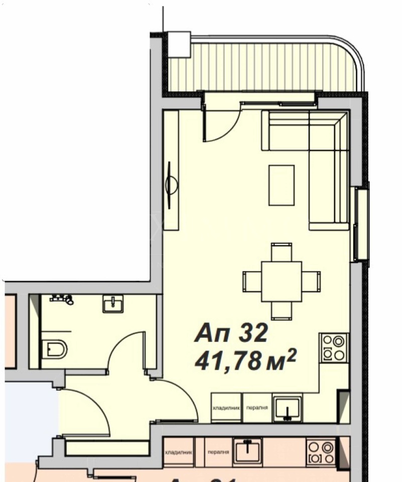 Продава  1-стаен област Бургас , к.к. Слънчев бряг , 50 кв.м | 32038794 - изображение [2]