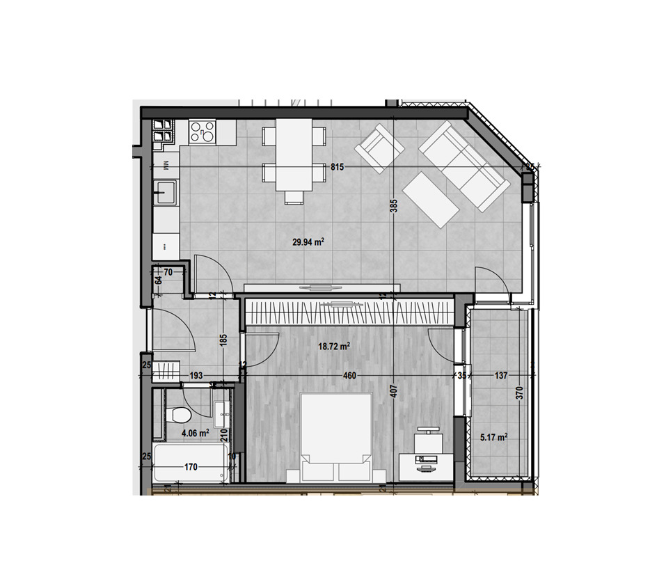 Продава 2-СТАЕН, гр. София, Младост 4, снимка 2 - Апартаменти - 51923490