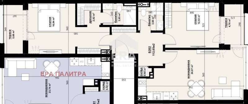 Продава 3-СТАЕН, гр. Бургас, Изгрев, снимка 10 - Апартаменти - 53872389