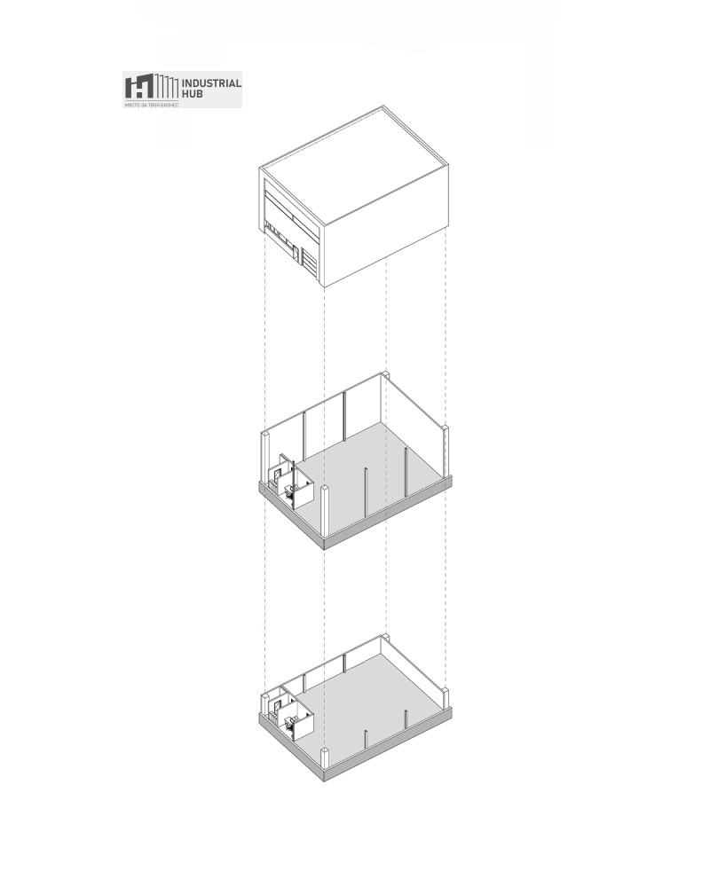 Продава СКЛАД, гр. Пловдив, Индустриална зона - Марица, снимка 2 - Складове - 53379620