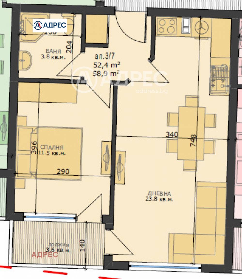 Продава 2-СТАЕН, гр. Варна, Възраждане 4, снимка 4 - Апартаменти - 53902103