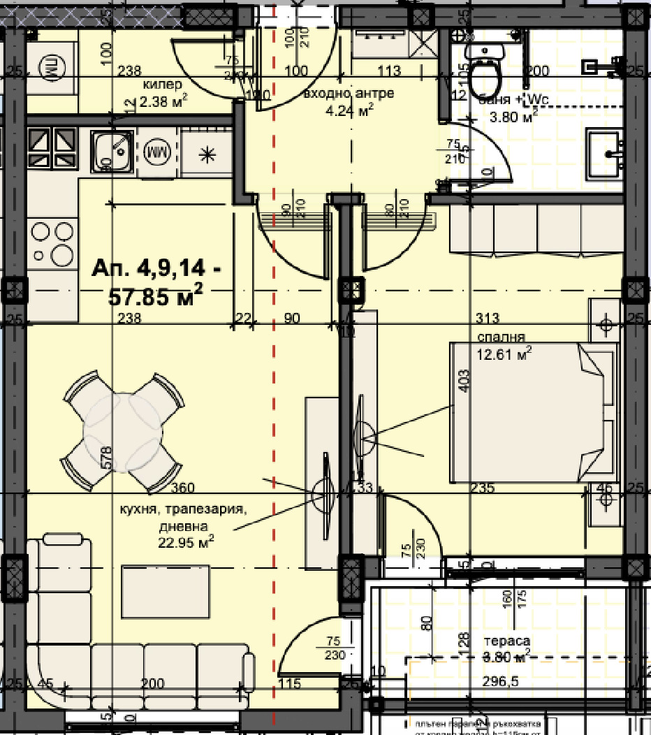 Продава 2-СТАЕН, гр. Пловдив, Кършияка, снимка 7 - Апартаменти - 56307993