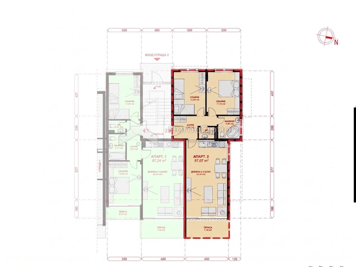 Продава 3-СТАЕН, гр. Черноморец, област Бургас, снимка 3 - Апартаменти - 55976181