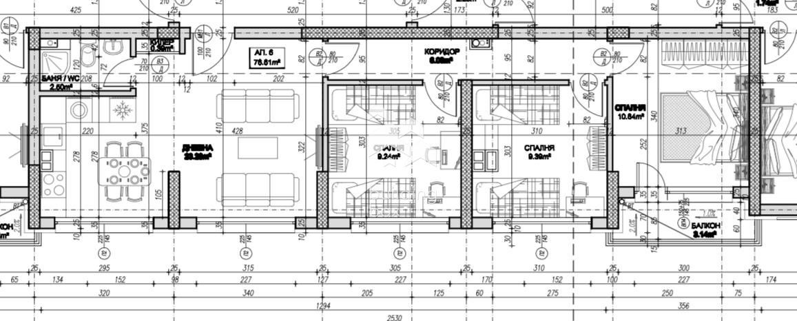 Продава 4-СТАЕН, гр. София, Сухата река, снимка 7 - Апартаменти - 54279553