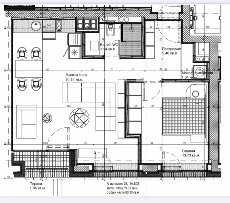 Продава 2-СТАЕН, гр. София, Манастирски ливади, снимка 3 - Апартаменти - 53073960