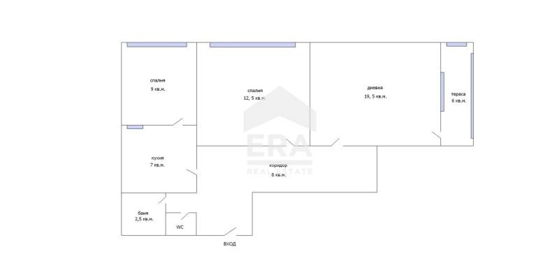 Продава 3-СТАЕН, гр. Варна, Чаталджа, снимка 14 - Aпартаменти - 48584569