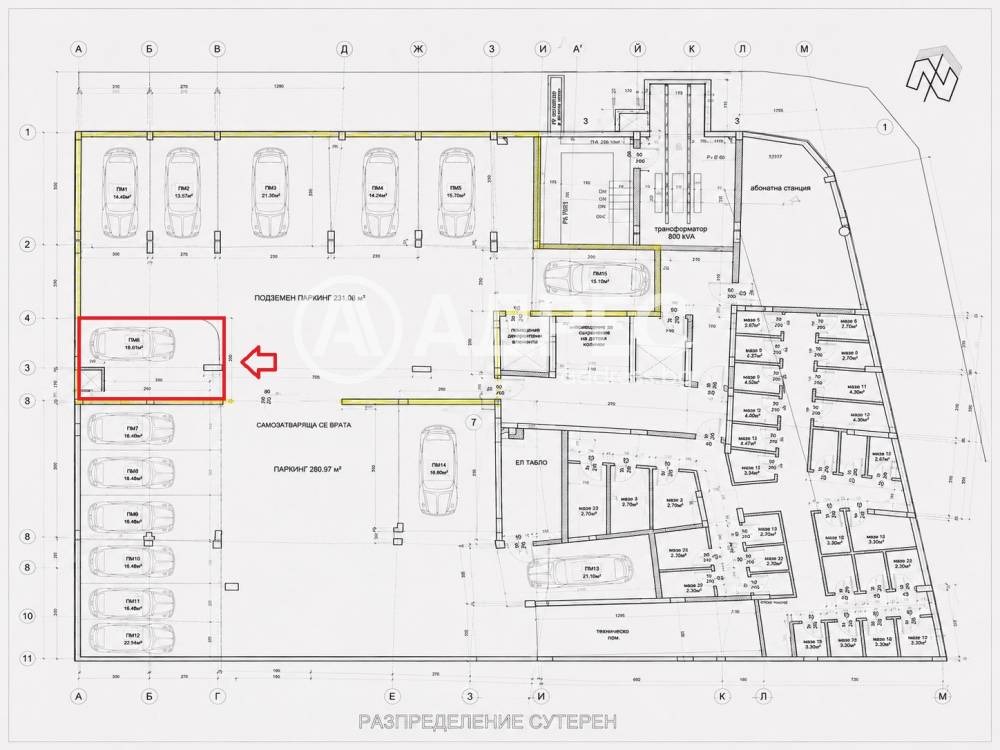 Продава ГАРАЖ, ПАРКОМЯСТО, гр. София, Подуяне, снимка 4 - Гаражи и паркоместа - 54940278