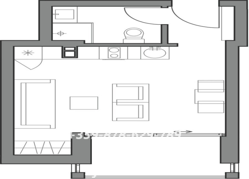 Til salg  Studie region Burgas , Obzor , 36 kvm | 26740002 - billede [5]