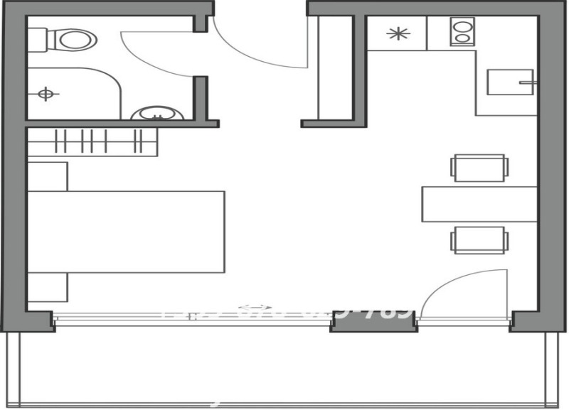 In vendita  Studio regione Burgas , Obzor , 42 mq | 72810707 - Immagine [4]