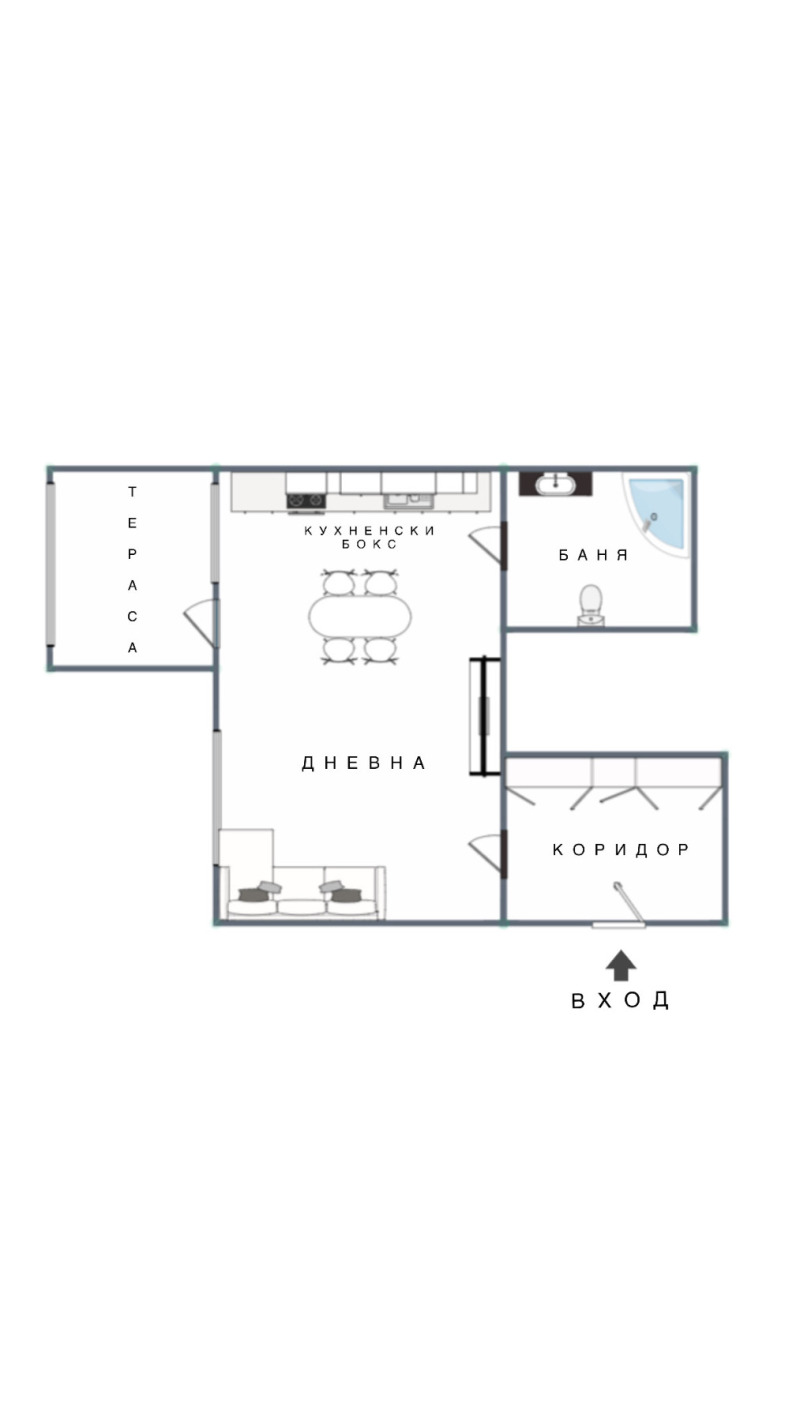 Продава 1-СТАЕН, гр. София, Лозенец, снимка 15 - Апартаменти - 53070718