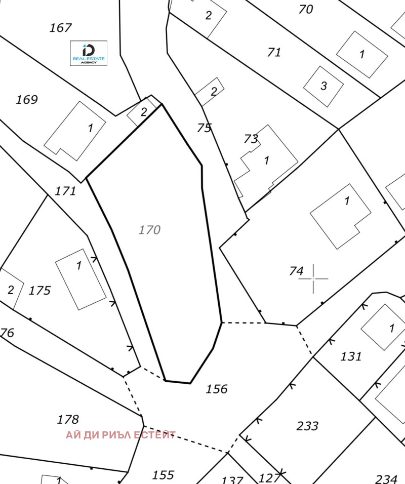 For Sale  Plot Sofia , Krasna polyana 1 , 916 sq.m | 86489500 - image [2]