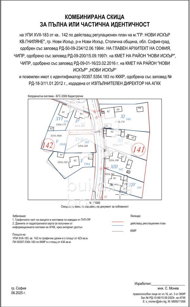 Продава ПАРЦЕЛ, гр. София, гр. Нови Искър, снимка 8 - Парцели - 55276446