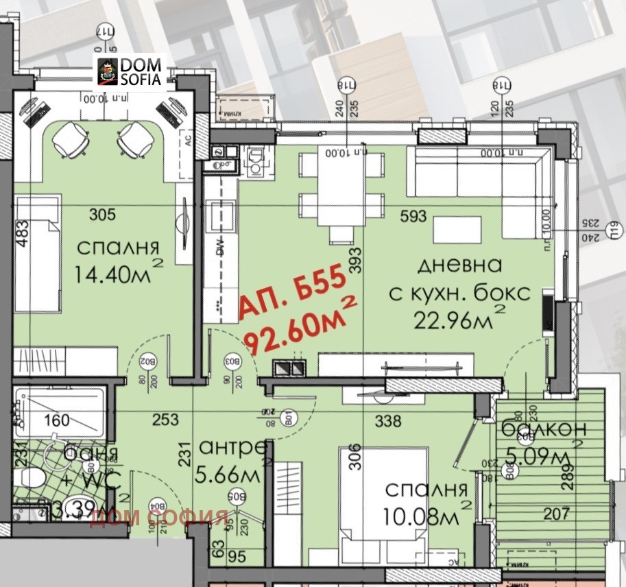 Продава  3-стаен град Бургас , Меден рудник - зона Д , 98 кв.м | 62062722