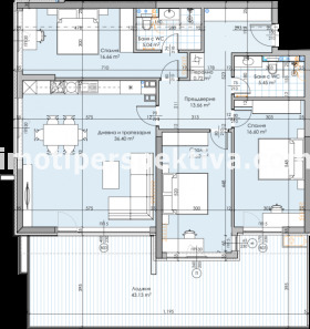 МНОГОСТАЕН, 204 m2