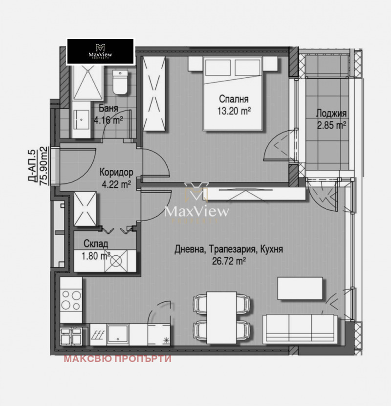 Продава 2-СТАЕН, гр. София, Витоша, снимка 2 - Апартаменти - 53140464