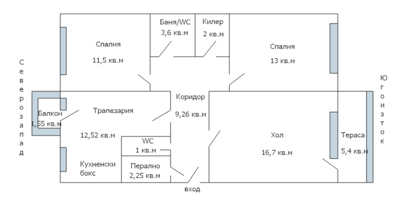 Продава 3-СТАЕН, гр. Варна, Левски 2, снимка 16 - Апартаменти - 53070091