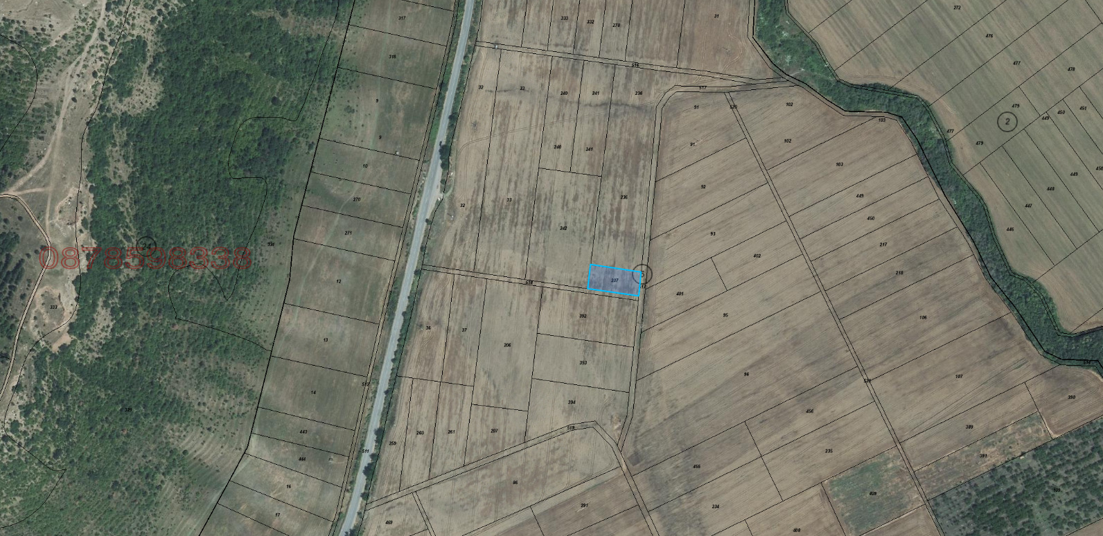 Продава ПАРЦЕЛ, гр. Каблешково, област Бургас, снимка 15 - Парцели - 54513508