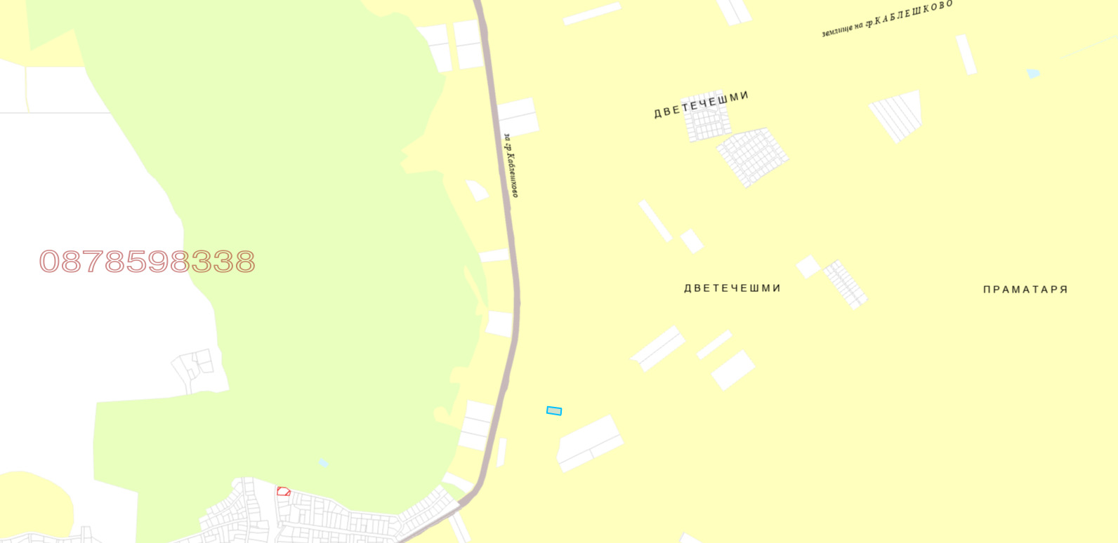 Продава ПАРЦЕЛ, гр. Каблешково, област Бургас, снимка 13 - Парцели - 54513508