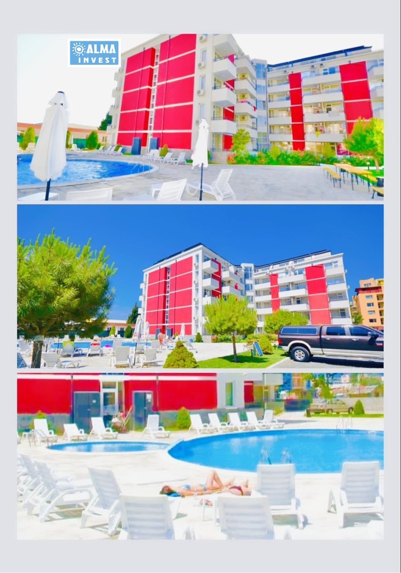 Продава  1-стаен област Бургас , к.к. Слънчев бряг , 40 кв.м | 55450305
