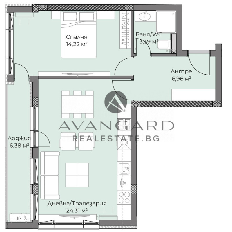 Продава 2-СТАЕН, гр. Пловдив, Христо Смирненски, снимка 2 - Aпартаменти - 39351030