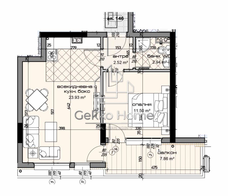 Продава 2-СТАЕН, гр. Варна, Младост 1