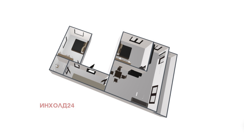 Zu verkaufen  2 Schlafzimmer Sofia , Lewski , 85 qm | 49612661 - Bild [4]