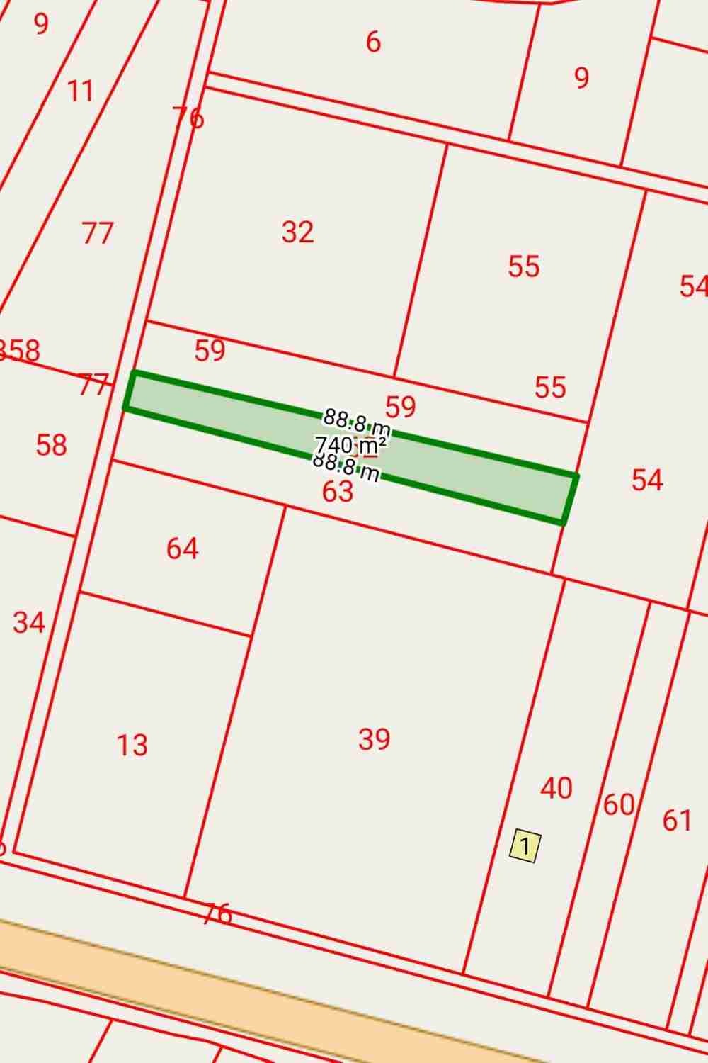 Продава ЗЕМЕДЕЛСКА ЗЕМЯ, с. Багренци, област Кюстендил, снимка 2 - Земеделска земя - 53705444