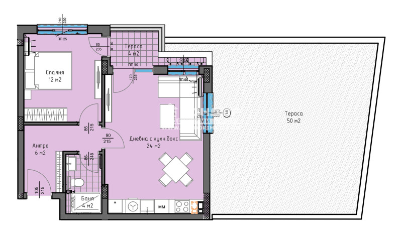 In vendita  1 camera da letto Plovdiv , Karshiiaka , 126 mq | 78578531 - Immagine [3]