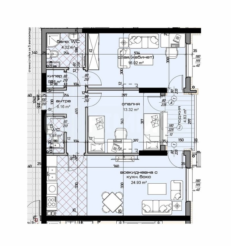 Продава 3-СТАЕН, гр. Варна, Младост 1, снимка 6 - Aпартаменти - 48095647