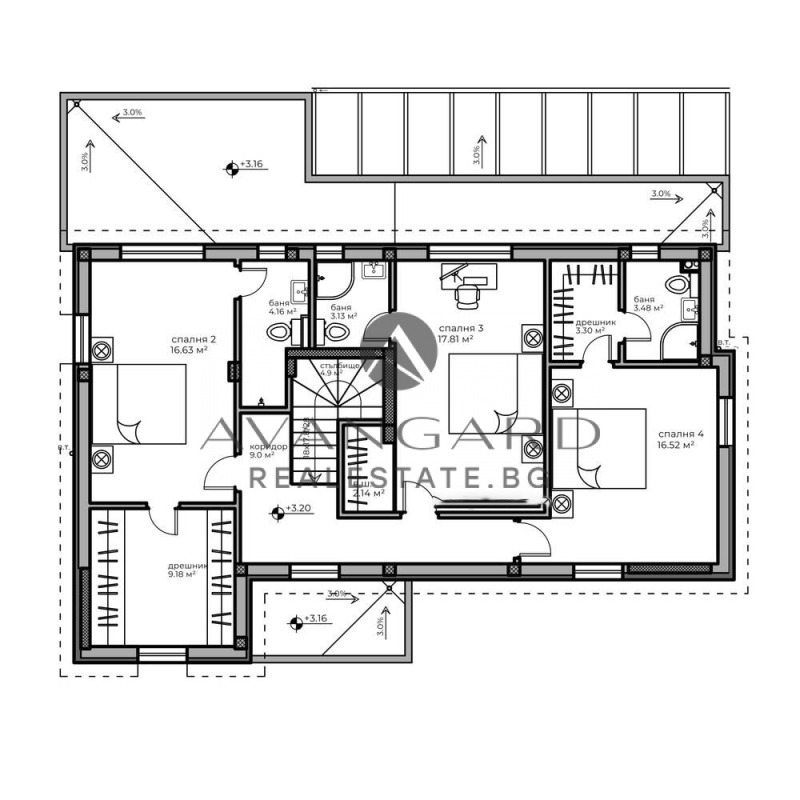 Til salgs  Hus region Plovdiv , Markovo , 260 kvm | 16469261 - bilde [14]