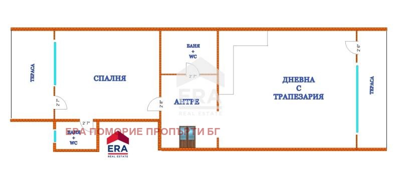 Продава 2-СТАЕН, гр. Поморие, област Бургас, снимка 16 - Апартаменти - 55430562