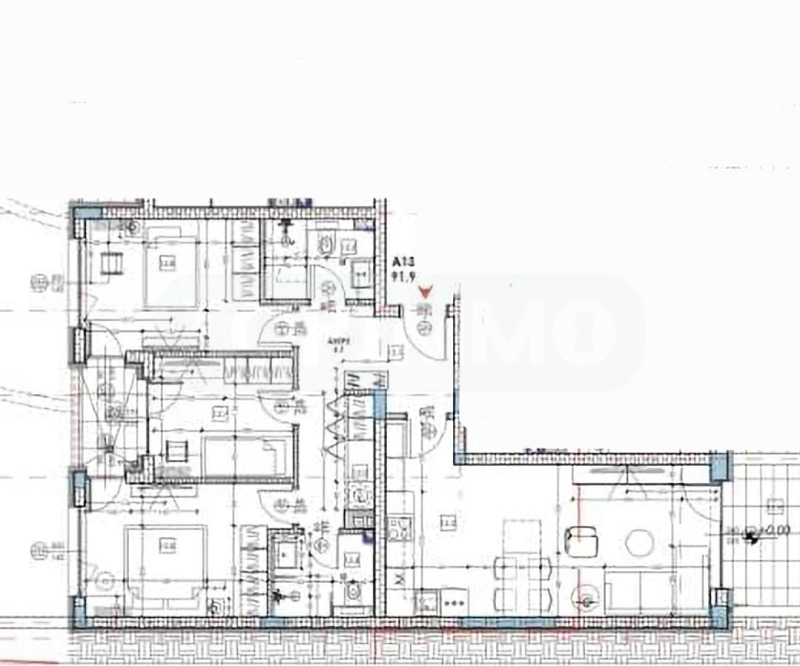 Продава 4-СТАЕН, гр. Варна, Виница, снимка 5 - Апартаменти - 53072065