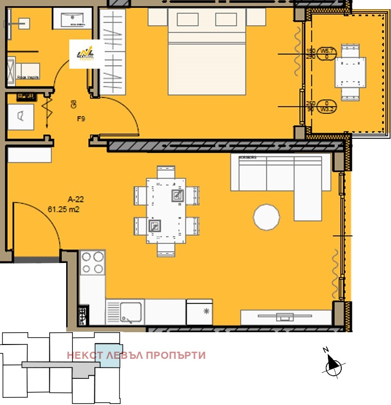 Продава 2-СТАЕН, гр. София, Малинова долина, снимка 1 - Aпартаменти - 49356123