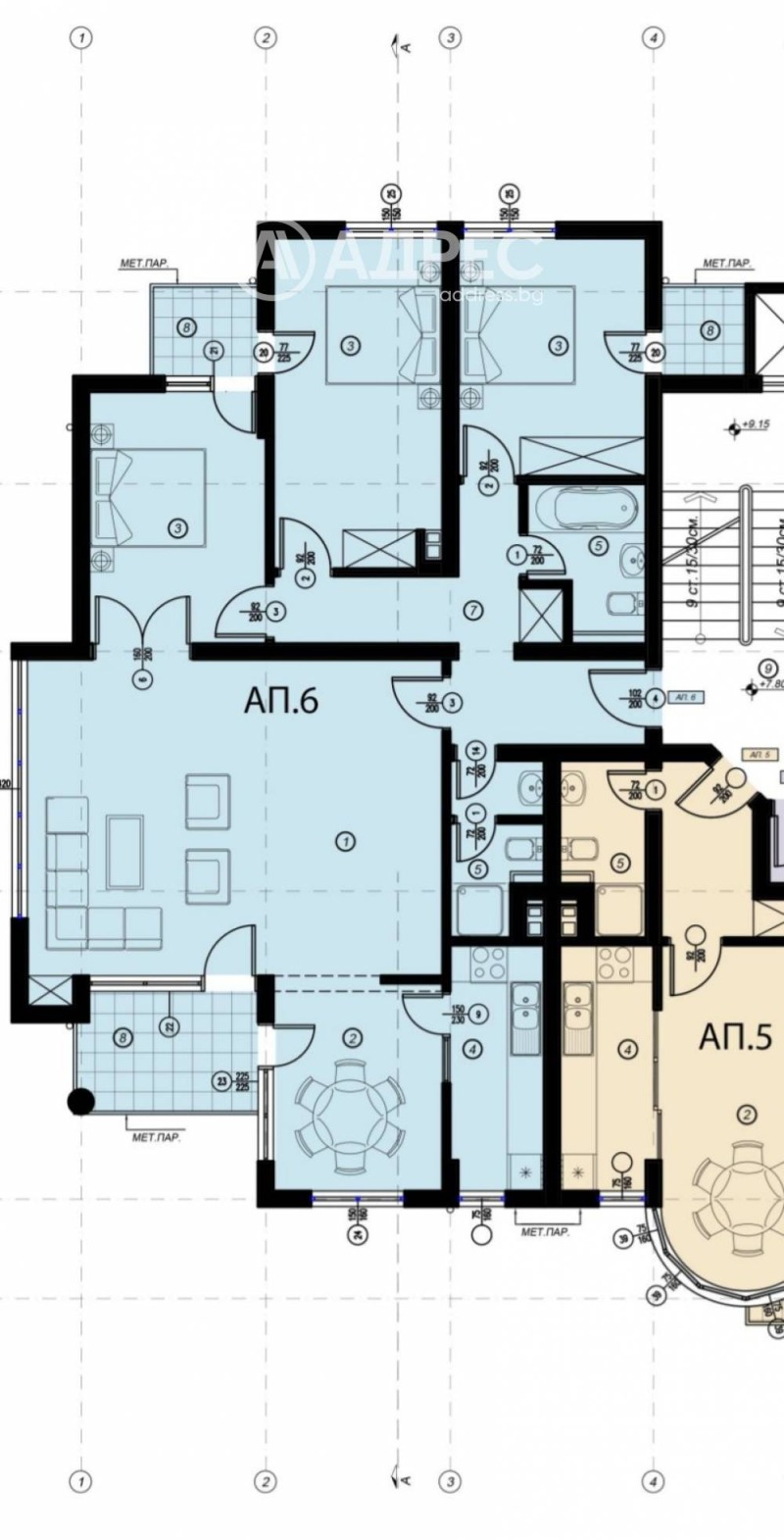 Na prodej  3+ ložnice Sofia , Manastirski livadi , 168 m2 | 38499490 - obraz [4]