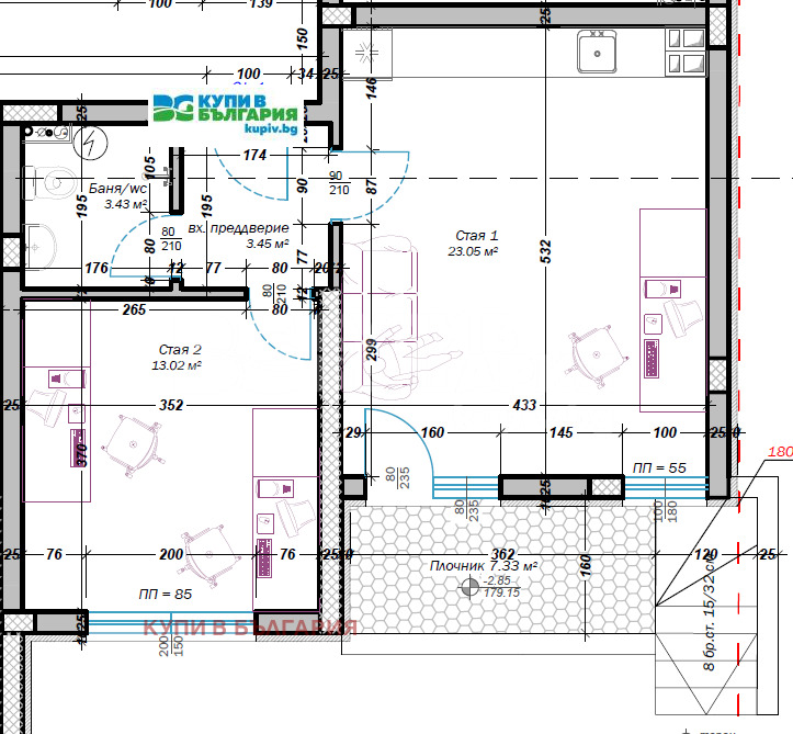 Продава ОФИС, гр. Варна, Изгрев, снимка 10 - Офиси - 53104341