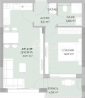 Продава 2-СТАЕН, гр. Пловдив, Остромила, снимка 2