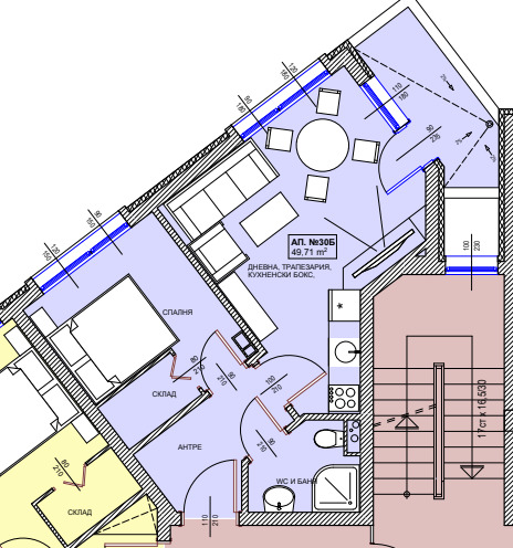 Продава 2-СТАЕН, гр. Поморие, област Бургас, снимка 4 - Апартаменти - 52888595