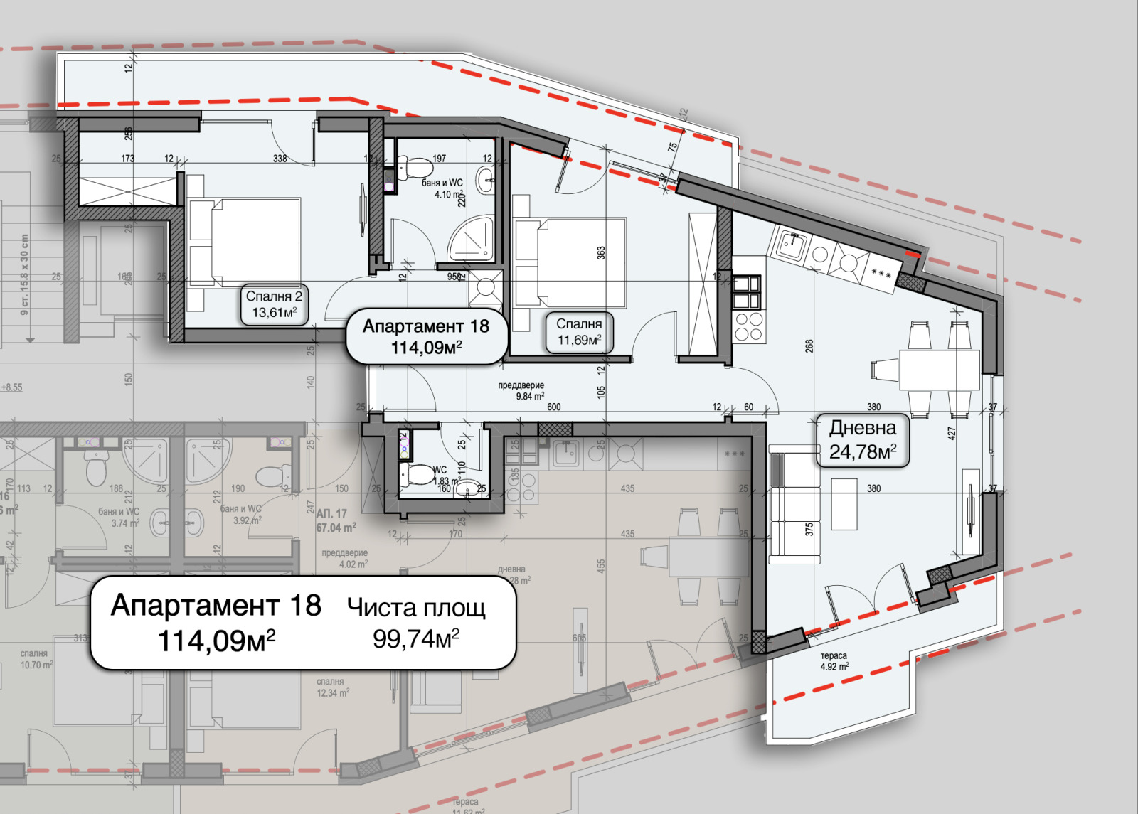 Продава 3-СТАЕН, гр. София, Манастирски ливади, снимка 4 - Апартаменти - 54102725