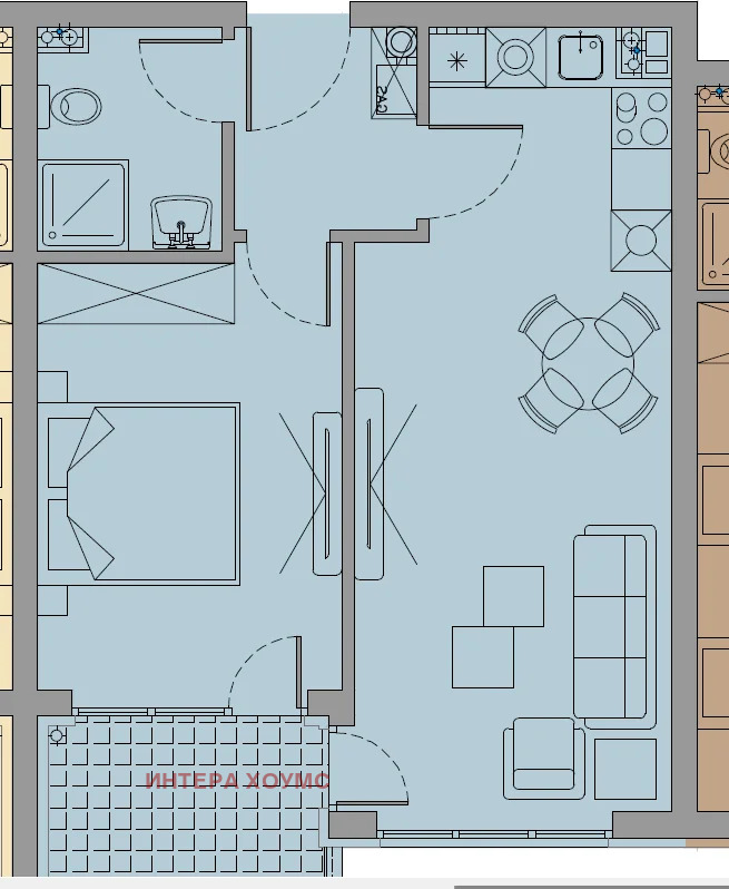 Продава 2-СТАЕН, гр. София, Малинова долина, снимка 3 - Апартаменти - 53152764