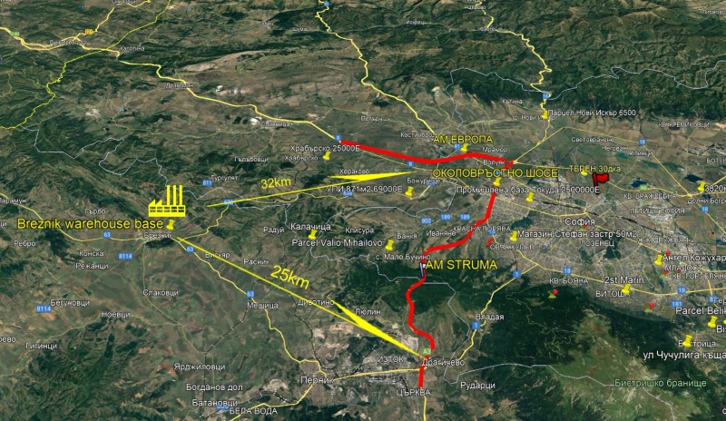 Na prodej  Úložný prostor oblast Pernik , Breznik , 5100 m2 | 74148243 - obraz [3]