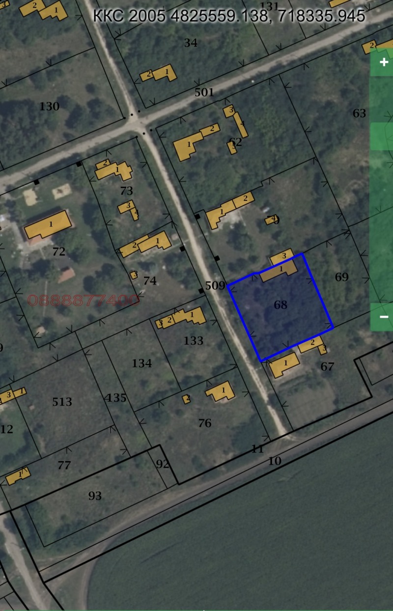 Продава ПАРЦЕЛ, с. Тригорци, област Добрич