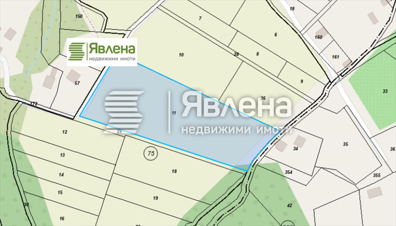 Продава ПАРЦЕЛ, с. Разлив, област София област, снимка 1 - Парцели - 49549682