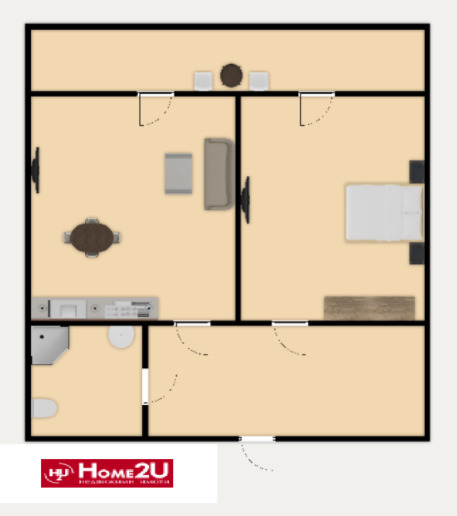 Продава 2-СТАЕН, гр. Пловдив, Кършияка, снимка 6 - Апартаменти - 53204459