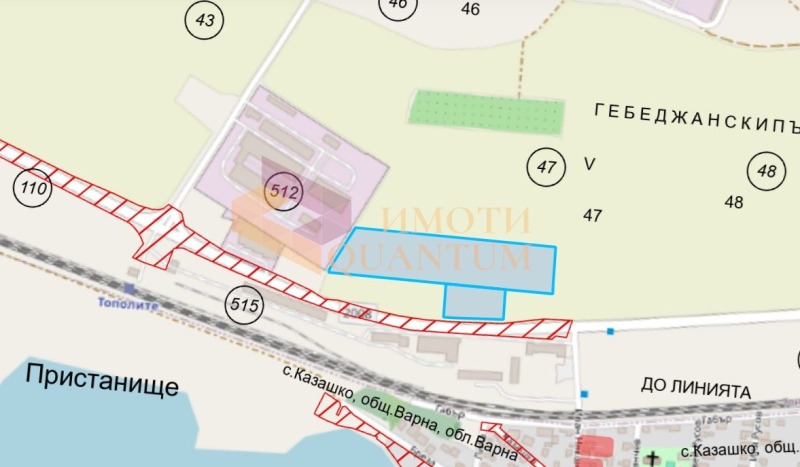Til salg  Grund Varna , Topoli , 28000 kvm | 82878925