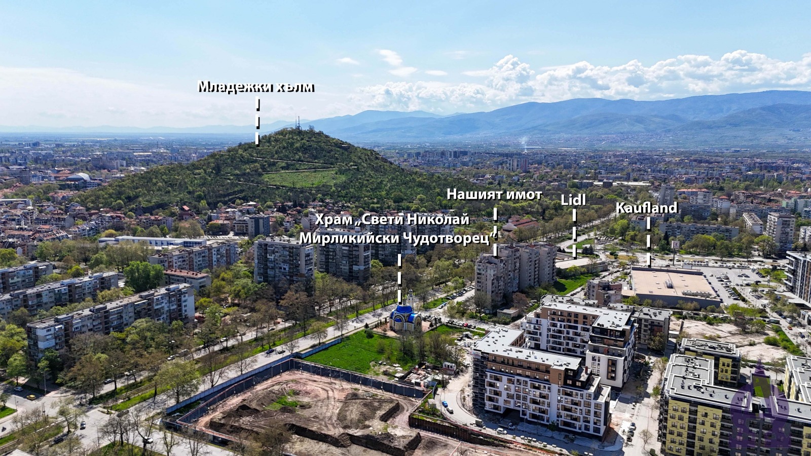 Продава МНОГОСТАЕН, гр. Пловдив, Младежки Хълм, снимка 2 - Апартаменти - 54273435