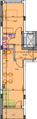 Продава  2-стаен град Стара Загора , Три чучура - север , 69 кв.м | 90745614