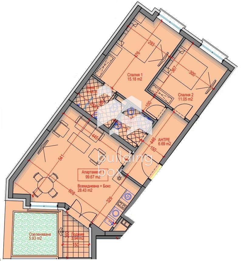 À venda  2 quartos Sofia , Centar , 118 m² | 17550769 - imagem [5]