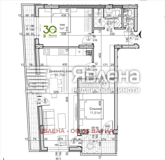 Продава 3-СТАЕН, гр. Варна, Левски 1, снимка 2 - Апартаменти - 53661947